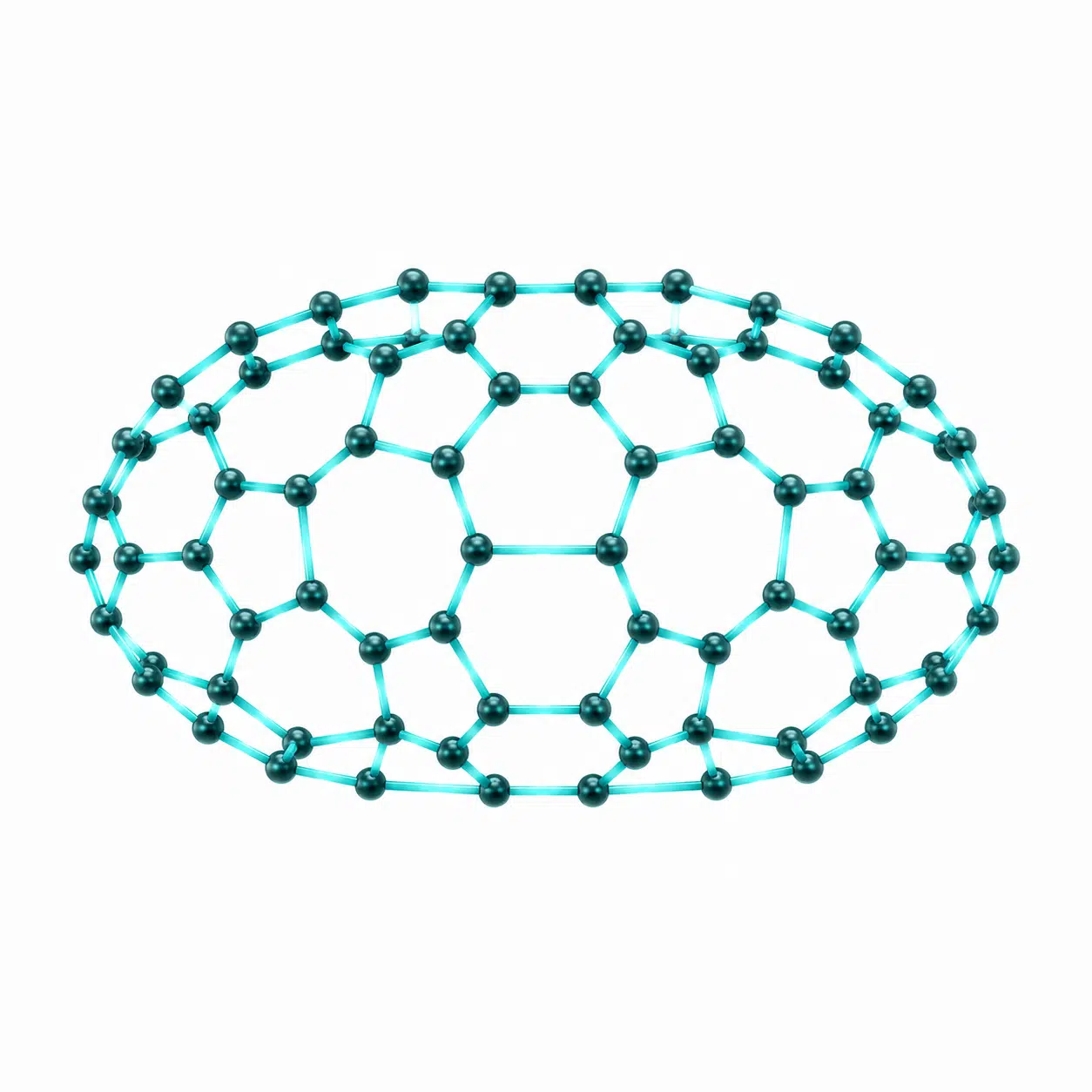 About Fullerene 2 Fullerene C70 structural diagram