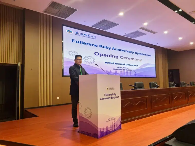 福迩金亮相,产业化成果获全球科学家认可 fullerene ruby anniversary symposium 3