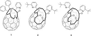 Molecular Surgery Schematic of Open-Cage C60: A step-by-step chemical diagram showing C–C bond cleavage on a C60 cage to form an open-cage fullerene with a large 15-membered orifice.