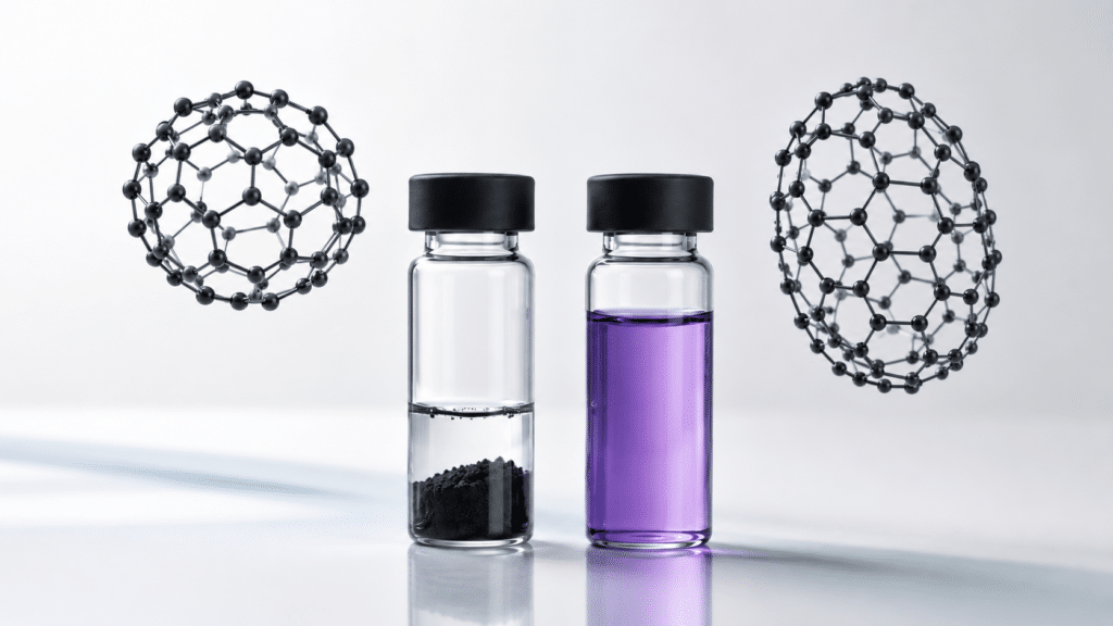 The Solubility of Pristine Fullerenes in Organic Solvents: C60, C70, and Practical Handling 10 Solubility of pristine C60 and C70 fullerenes in organic solvents