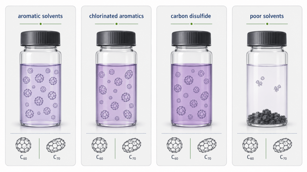 The Solubility of Pristine Fullerenes in Organic Solvents: C60, C70, and Practical Handling 12 chatgpt image 2026年7月7日 16 57 58